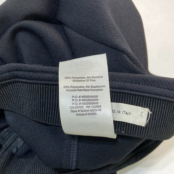 Wilfred Women's Causal Pants Black - Size 00 - Picture 4 of 6